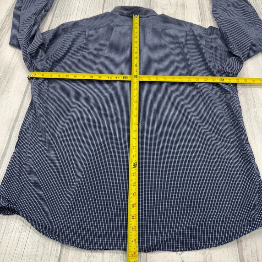 Polo Ralph Lauren‎ Lowell Sport Button Shirt XL Blue Plaid Pony Mens